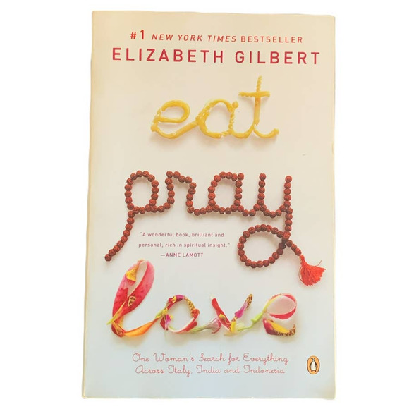 Penguin Other - Eat Pray Love, Elizabeth Gilbert, adult memoir, paperback